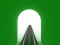 Green railway tunnel Ã¢ââ1